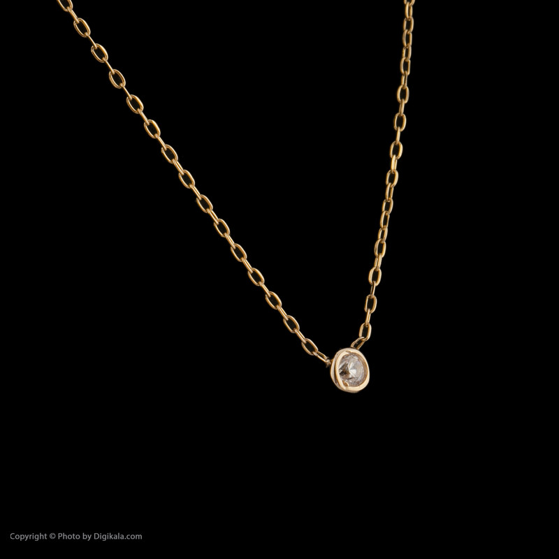 گردنبند طلا 18 عیار زنانه پرسته مدل WN143