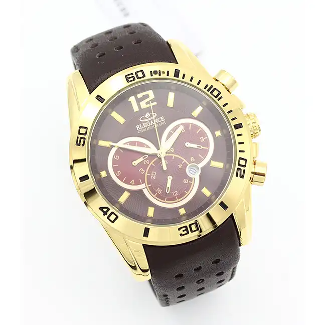 ساعت مچی عقربهای مردانه مدل سه موتور 05554