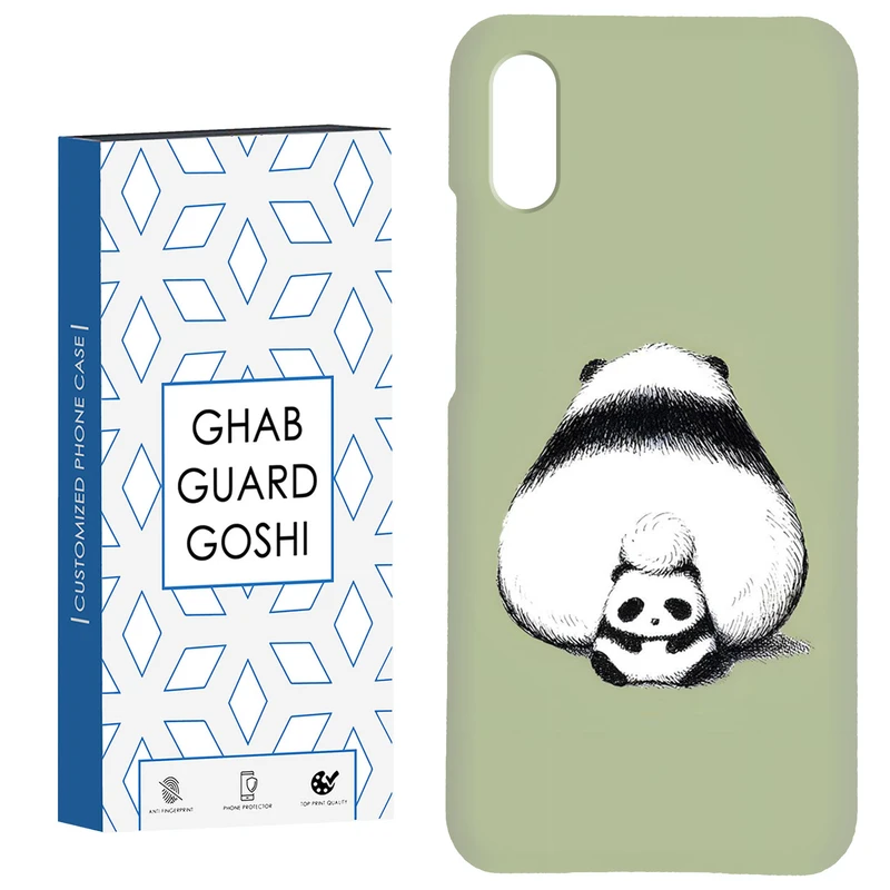 کاور قاب گارد گوشی طرح پاندا کد Dimo-008 مناسب برای گوشی موبایل شیائومی Redmi 9A / 9i