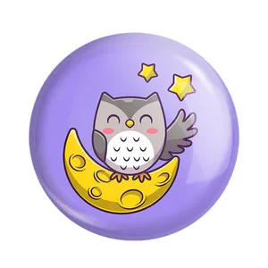 مگنت خندالو مدل حیوانات بامزه جغد کد 25416