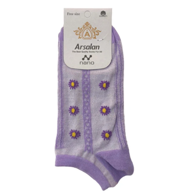 جوراب ساق کوتاه زنانه ارسلان مدل 04