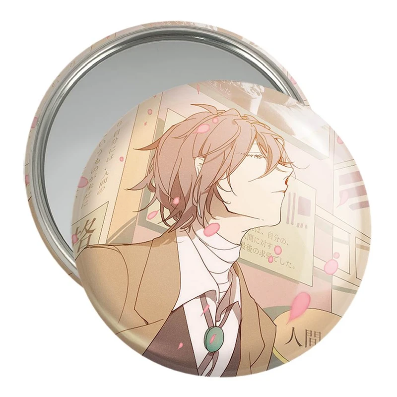 آینه جیبی خندالو مدل دازای اوسامو انیمه سگ های ولگرد بانگو  کد 13680