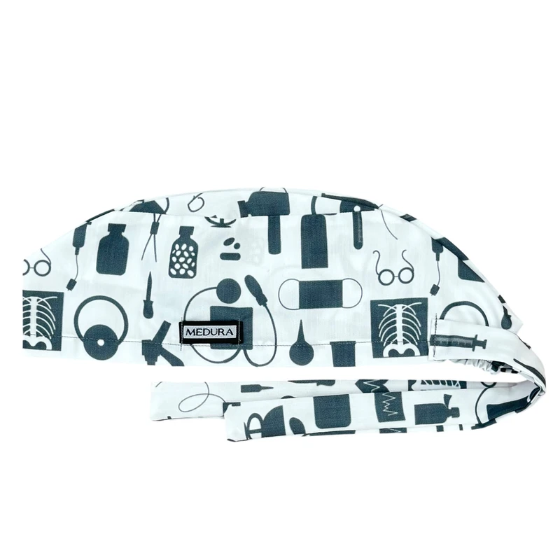 کلاه پزشکی مدورا طرح رادیولوژی کد H38