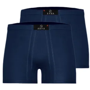 شورت پادار مردانه آریا مدل پلی استر پنبه کد 08 بسته 2 عددی
