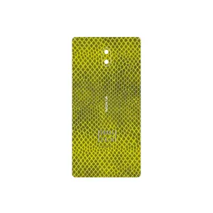 MAHOOT Yellow Snake Skin Cover Sticker for Nokia 3