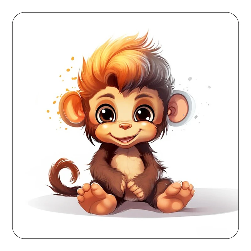 مگنت کاکتی طرح حیوانات کارتونی مدل mp28304