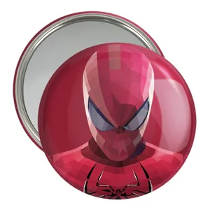 آینه جیبی خندالو مدل مرد عنکبوتی Spider Man  کد 2373