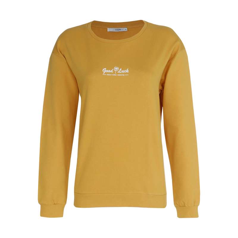 سویشرت زنانه کالینز مدل good luck