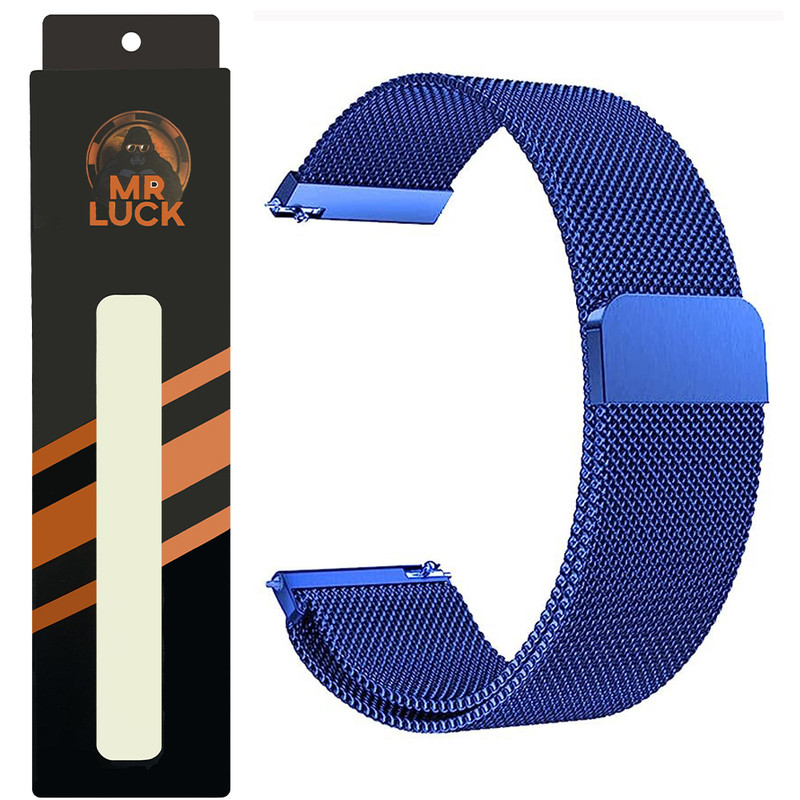 بند مستر لوکی مدل Milanese Loop مناسب برای ساعت هوشمند ای می لب KW66