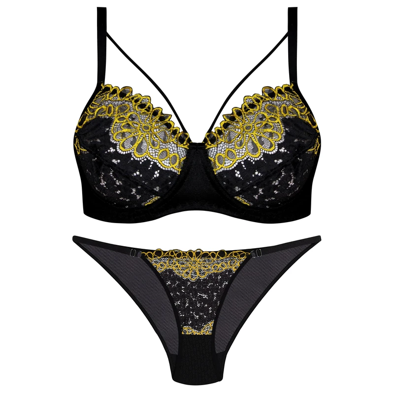 ست شورت و سوتین زنانه کارنا رز مدل گل فنردار هارنس کد 1001