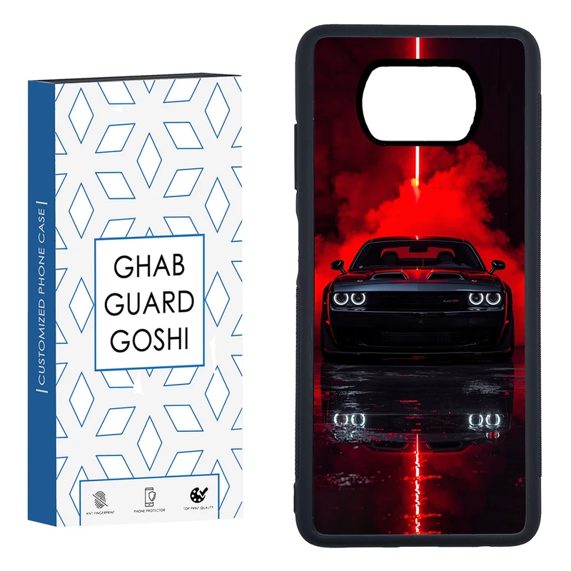 کاور قاب گارد گوشی طرح دوج چلنجر کد FB-1071 مناسب برای گوشی موبایل شیائومی poco x3 / x3 nfc 