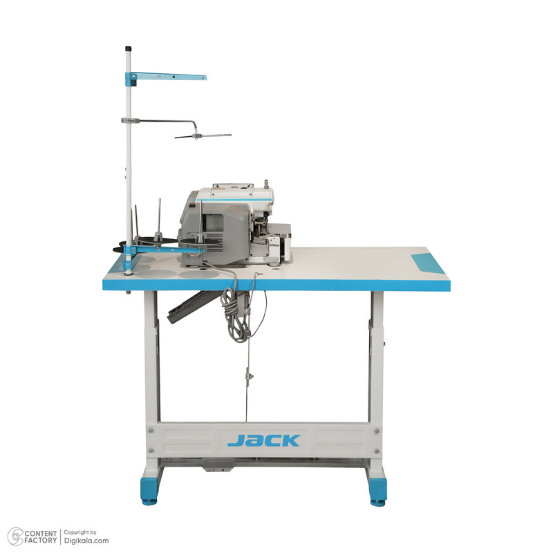 چرخ خیاطی صنعتی راسته دوز جک مدل F12 به همراه میز و پایه