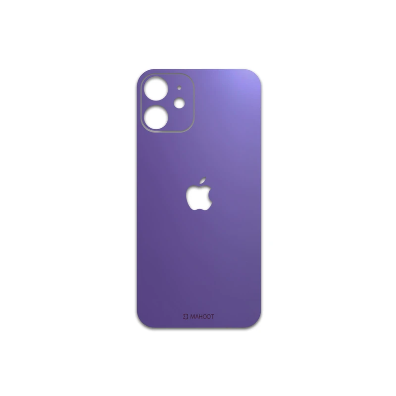 برچسب پوششی ماهوت مدل Matte-BlueBerry مناسب برای گوشی موبایل اپل iPhone 12 mini