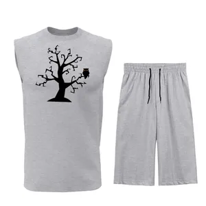 ست تاپ و شلوارک مردانه مدل Q021G