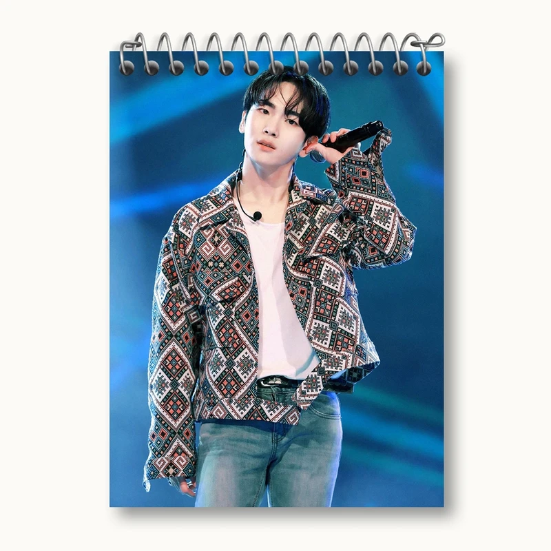 دفتر یادداشت 50 برگ خندالو مدل کی گروه شاینی Shinee کد 21335