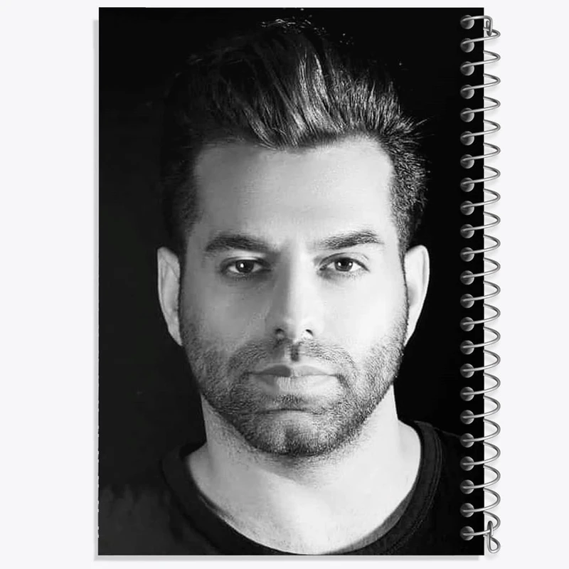 دفتر مشق 50 برگ خندالو مدل رضا بهرام کد 4001