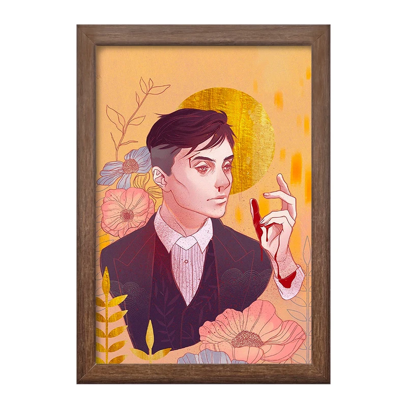 تابلو خندالو طرح پیکی بلایندرز (Peaky Blinders) کد F162