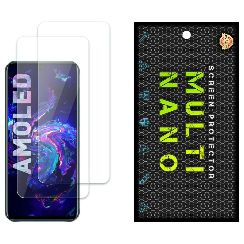 محافظ صفحه نمایش مولتی نانو مدل X-S2N مناسب برای گوشی موبایل اینفینیکس Note 11 بسته دو عددی