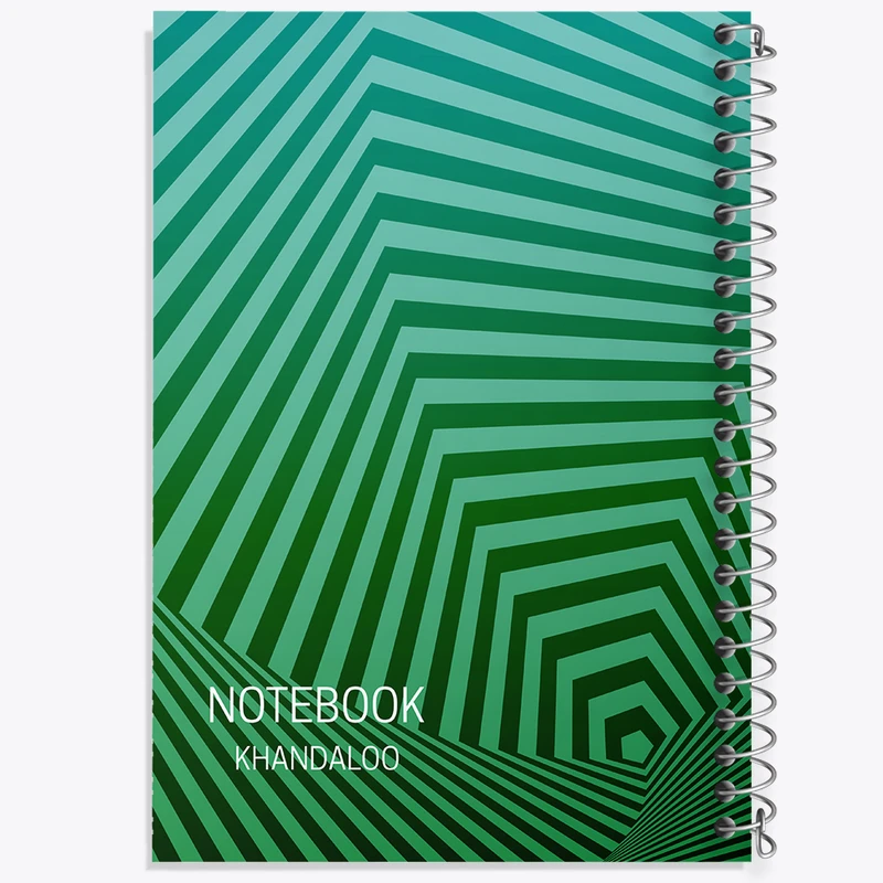 دفتر مشق 100 برگ خندالو طرح مدرن کد N175