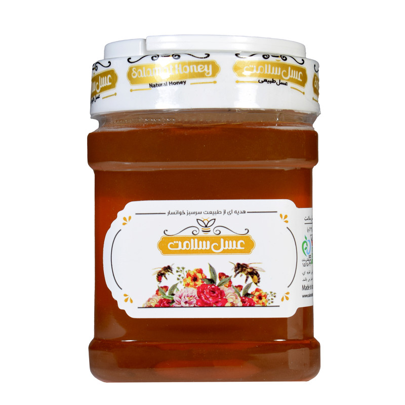 عسل خوانسار بدون موم سلامت - 500 گرم
