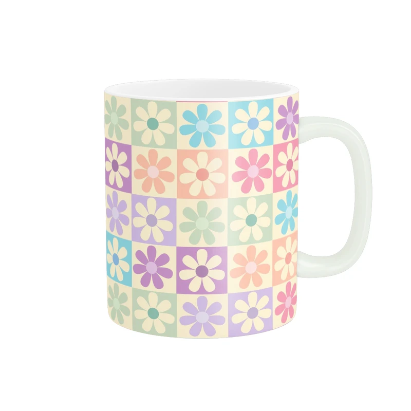 ماگ پاد آفرین طرح گل کد 2790