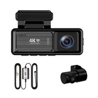 دوربین ثبت وقایع خودرو ریولینک مدل M6c به همراه دوربین عقب و کیت برق مستقیم و رم 64