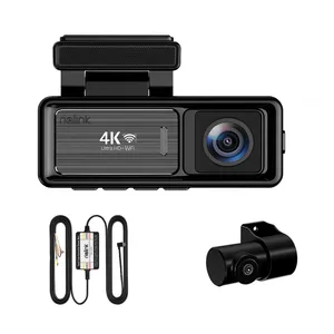 دوربین ثبت وقایع خودرو ریولینک مدل M6c به همراه دوربین عقب و کیت برق مستقیم و رم 64