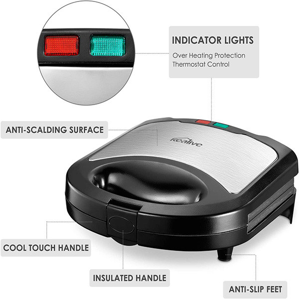 ساندویچ ساز کالیو کد 9614
