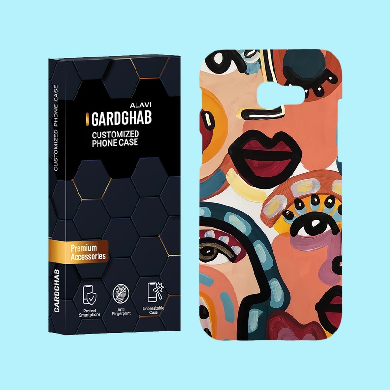 کاور گارد قاب علوی مدل هنری مناسب برای گوشی موبایل سامسونگ Galaxy A5 2017 / A520