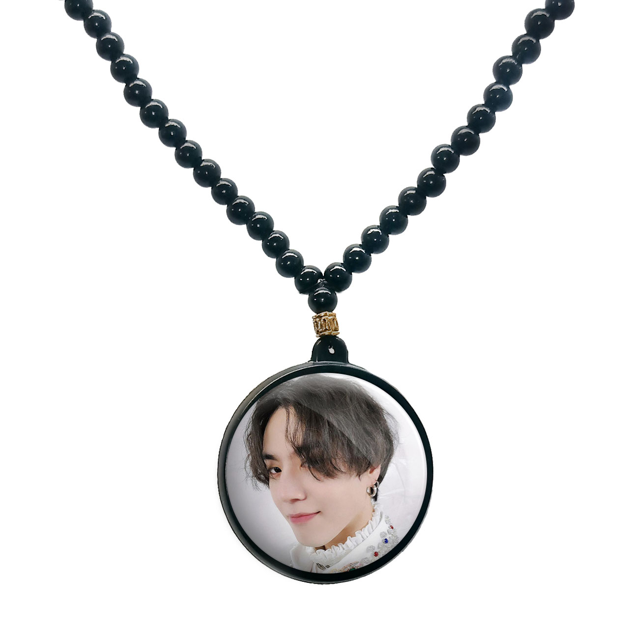 گردنبند پرمانه طرح GOT7 کد pmd.19080مدل دو طرفه