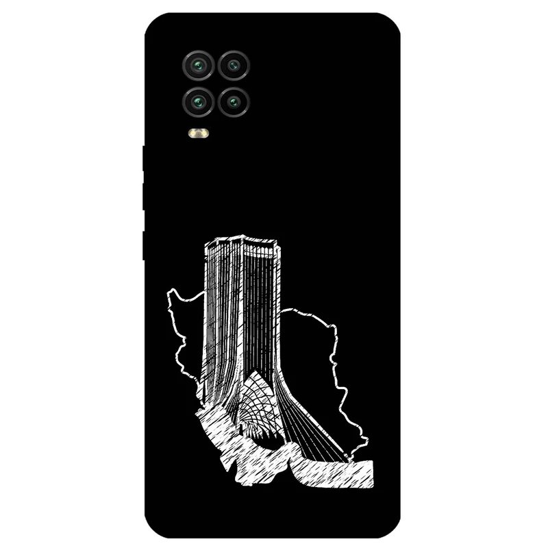کاور مگافون طرح برج آزادی مدل 1628 مناسب برای گوشی موبایل شیائومی Mi 10 Lite 5G