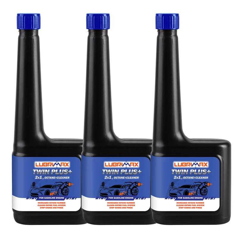 اکتان بوستر لوبریمکس مدل توئین پلاس (1x2) حجم 300 میلی لیتر بسته 3 عددی