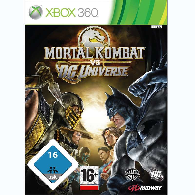 بازی mortal kombat vs dc universe مخصوص xbox 360