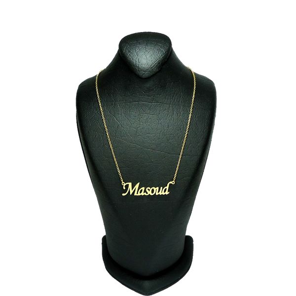 گردنبند نقره زنانه آی جواهر مدل مسعود کد N782