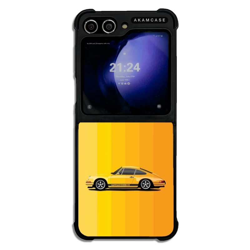 کاور آکام مدل AMC-WSGZFLIP5-CARS-46 مناسب برای گوشی موبایل سامسونگ Galaxy Z Flip 5