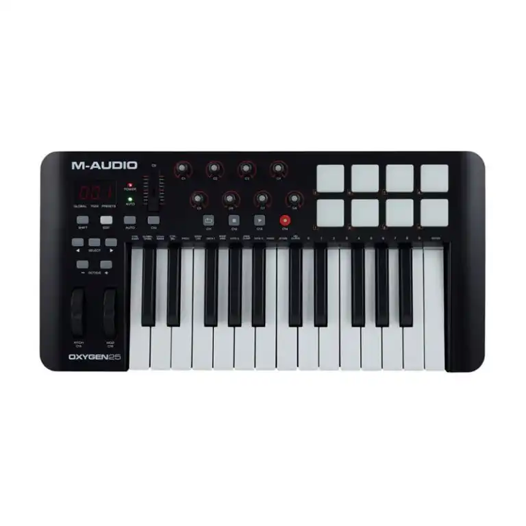 میدی کنترلر ام-آدیو مدل Oxygen 25 MKV