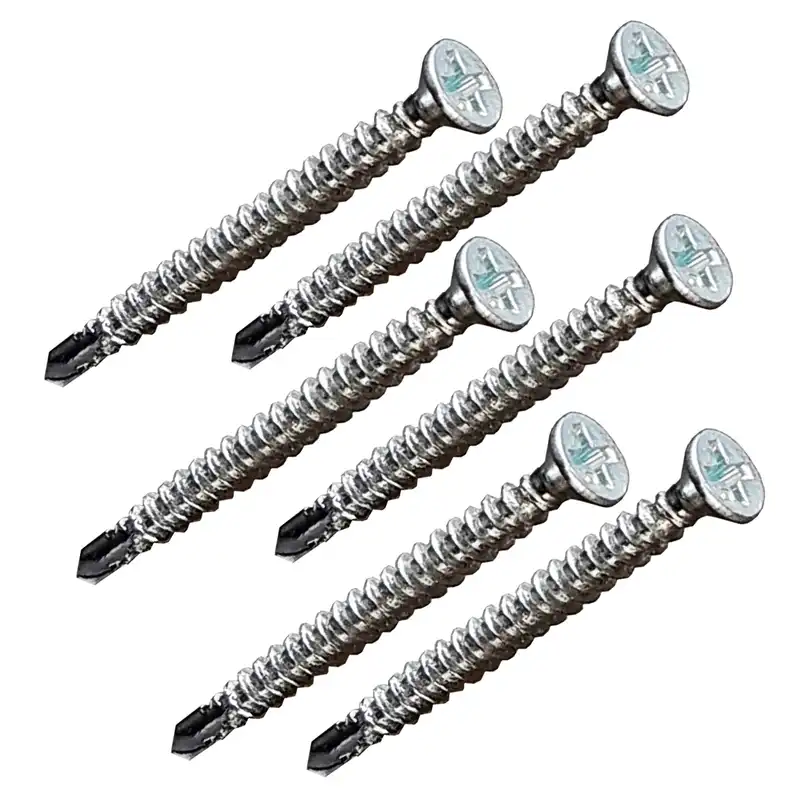 پیچ سر تخت مته دار مدل AT-3938 بسته 60 عددی