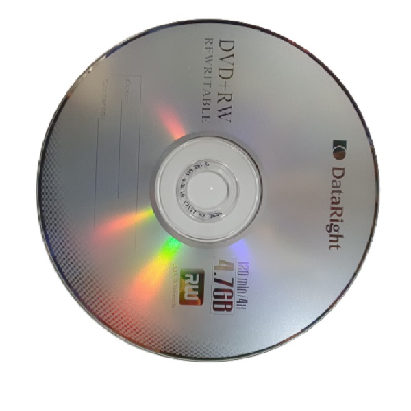 دی وی دی خام دیتا رایت مدل DVD+RW بسته 50 عددی 