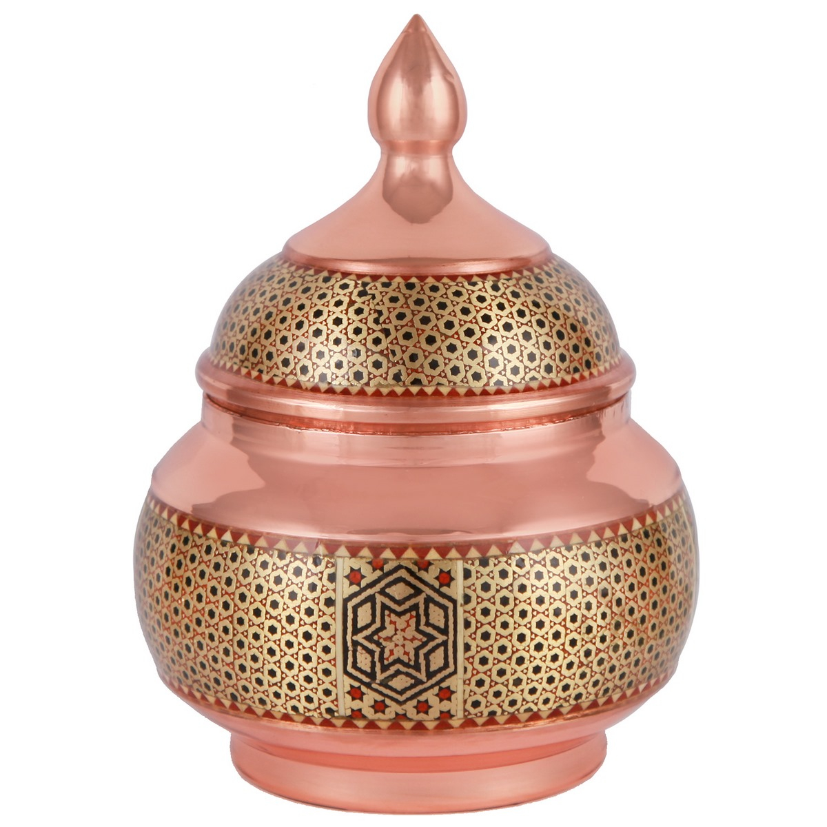 قندان خاتم کاری کد 329006
