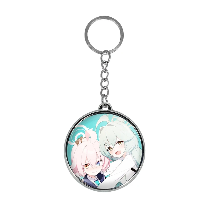 جاکلیدی خندالو طرح بازی آرشیو آبی (Blue Archive) مدل دوطرفه کد 3430234303