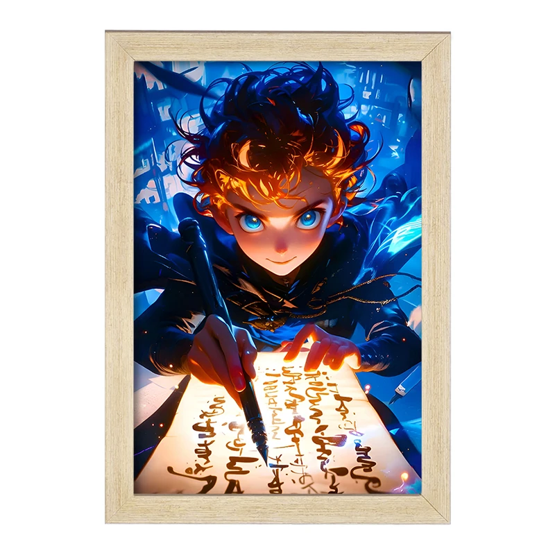 تابلو خندالو مدل پسر انیمه کد F6636