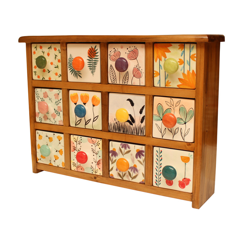 فایل کشویی مدل دوازده کشو کد 1