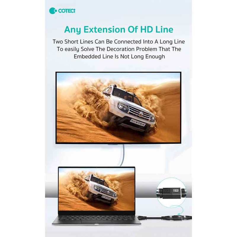 مبدل افزایش طول HDMI کوتتسی مدل 87602