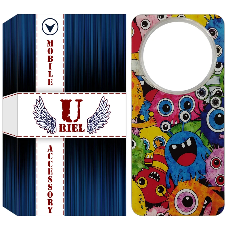 کاور یوریل مدل HLG طرح هیولا مناسب برای گوشی موبایل شیائومی Redmi A3 / A3x