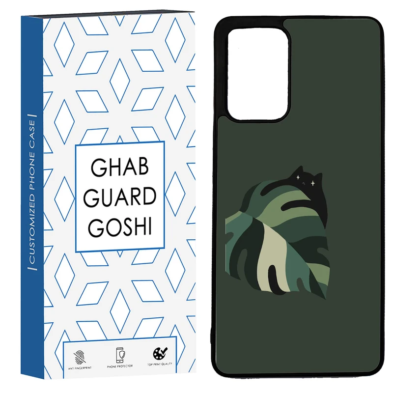 کاور قاب گارد گوشی طرح گربه کد TPU-048 مناسب برای گوشی موبایل سامسونگ Galaxy A72