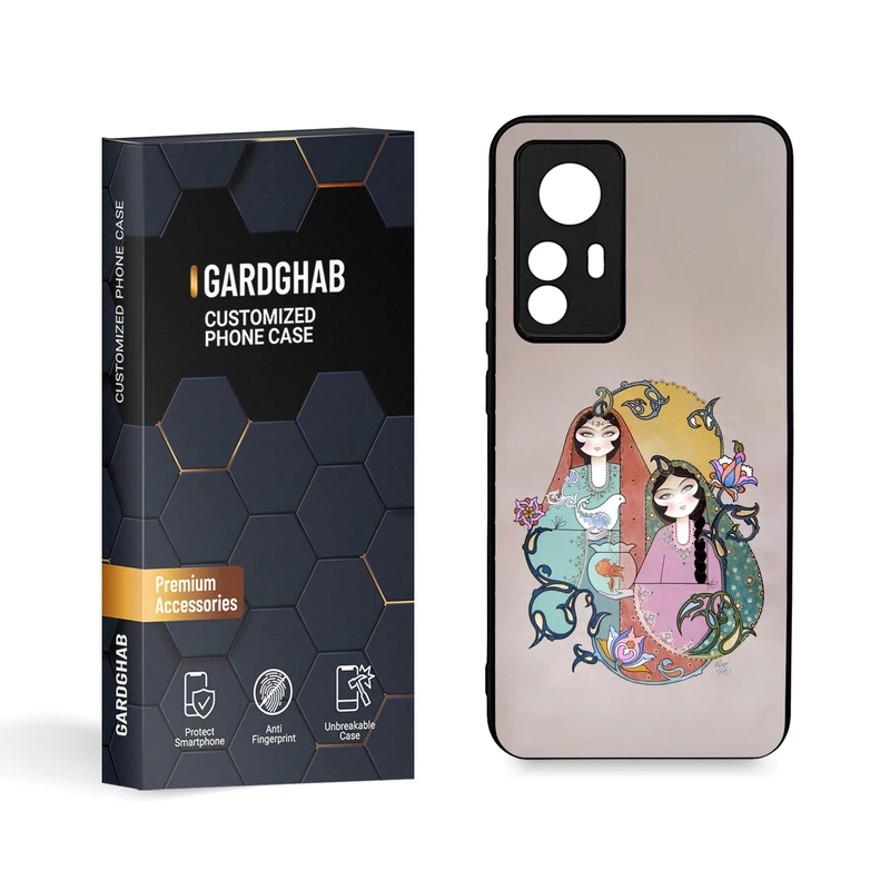 کاور گارد قاب مدل دخترانه مناسب برای گوشی موبایل شیائومی Mi 12 T