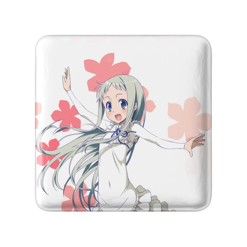 پیکسل خندالو طرح میکو هونما انیمه آنوهانا مدل مربعی کد 31972