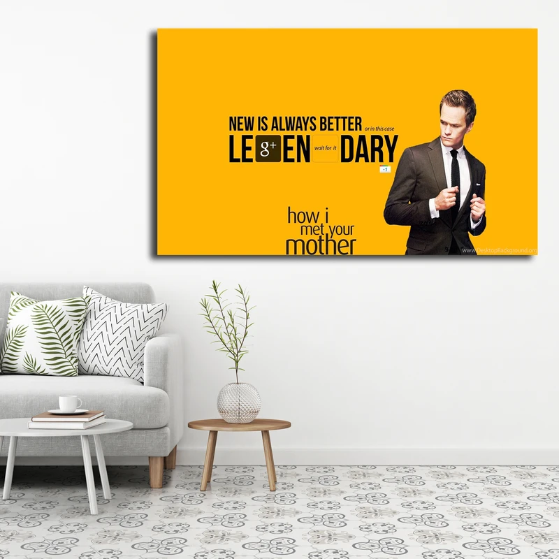 تابلو شاسی مدل how i met your mather کد 7
