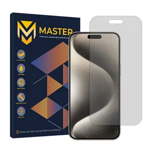 Master Resistant model matte screen protector suitable for Apple iPhone 15 Pro Max mobile phone