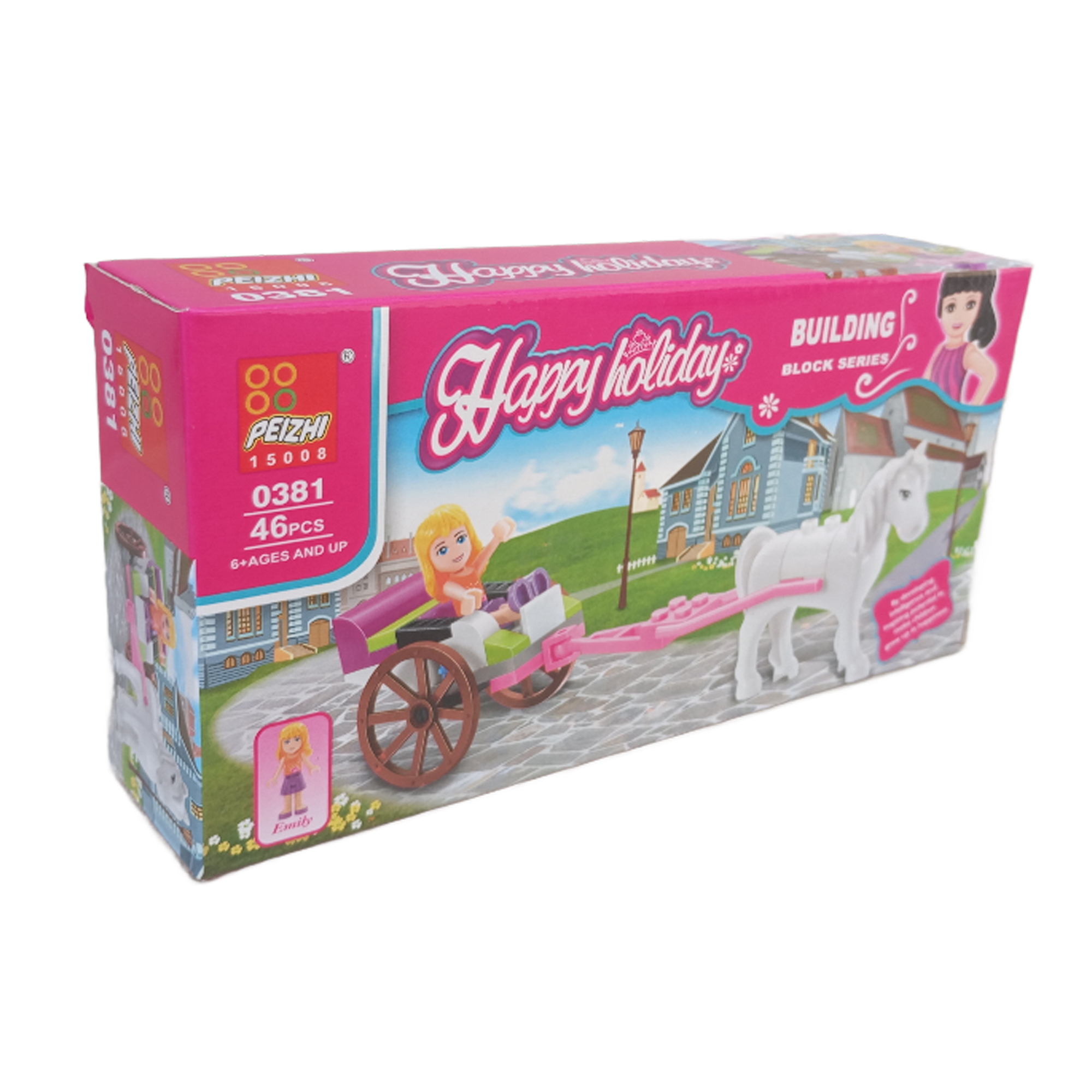 ساختنی 46 تکه مدل گاری اسبی کد 680